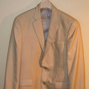 Michael By Michael Kors Taupe Blazer Sports Coat